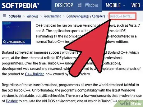 Image titled Fix "Floating Point Formats Not Linked" Error in Turbo C_ Borland C Step 1
